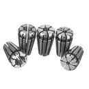 5pcs ER8 1-5mm Spring Collet Collet Chuck Set for CNC Milling Lathe Tools