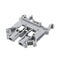 50Pcs UK2.5B/UK3N/UK5N Guide Rail Terminal Block 0.2-2.5m 32A 800V Connector Terminal