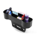 Carbon Fiber Plastic Car Seat Crevice Storage Organizer Caddy Catcher Box Seat Slit Pocket