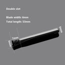 Drillpro Double Groove Alloy Rotary Boring Tool Tungsten Steel Wood Carving N-type Inverted Cone Milling Cutter Grinding Head