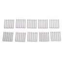 10Pcs 13*13mm Aluminum Heat Sink CPU Radiator Chip for Raspberry Pi