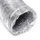 15cm/6" Flexible Aluminum Foil Air Ducting Dry Ventilation Hose Adapter For Kitchen with Clamps
