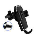 WIS 10W 2 in 1 Qi Wireless Fast Charging Car Charger Mount Phone Holder Air Outlet Bracket