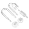 Fish Tank Aquarium CO2 Diffuser Check Valve U Shape Glass Tube Suction Cup Kit