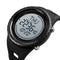 SKMEI 1342 Compass Chronograph Digital Watch Men Automatic Calendar Alarm Watches
