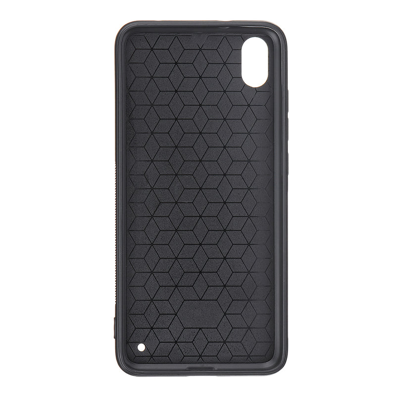 Bakeey Luxury Fabric Splice Soft Silicone Edge Shockproof Protective Case For Xiaomi Redmi 7A 5.45 inch