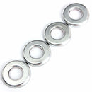4Pcs Chrome Door Lock Covers Trim for Dodge Caliber Journey and Jeep Patriot Compass