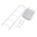 3/4/5 Tier Movable Stainless Shelf Kitchen Storage Rack Organizer Stand Holder