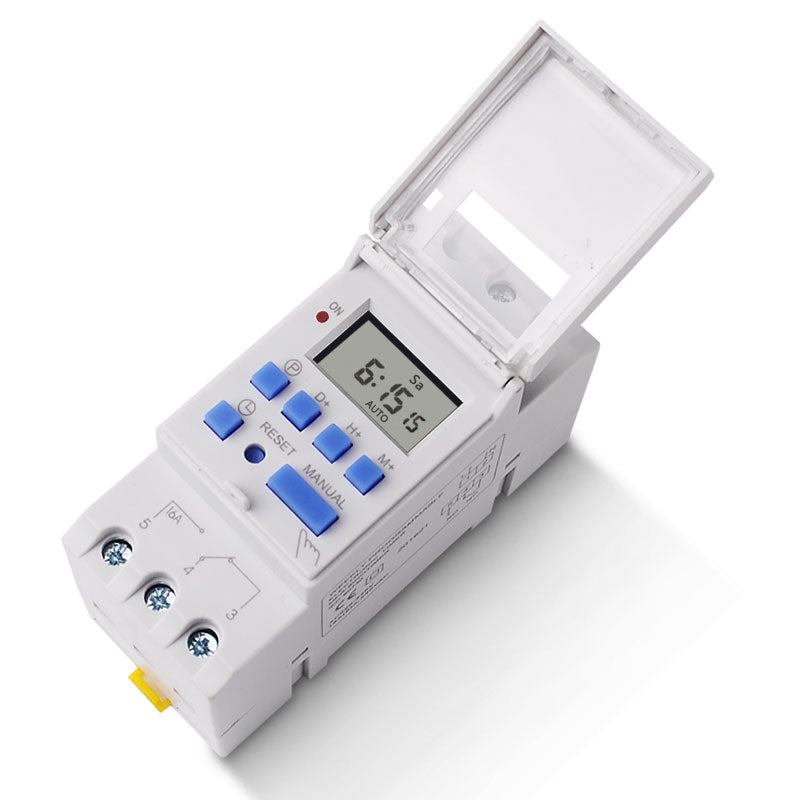 220V 110V 24V 12V Microcomputer Electronic Programmable Digital TIMER SWITCH Time Relay Control