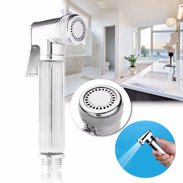 G1/2 Chrome Multifunction Hand-held Shower Head Toilet Bidet Shattaf Water Spray Wash