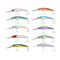 ZANLURE 10PCS Top Fishing Lures Big Fishing Bait 17cm/27g Fishing Lure Fishing Tackle 10 Colors Baits Kits with 2 Treble Hooks