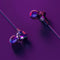 BlitzWolf BW-ES4 Dual Dynamic Drivers Graphene Earphone 3.5mm Wired Control In-ear Earbuds Magnetic Headphone with Mic