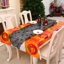 Halloween Decorations Black Lace Spider Web Fireplace Table Cover Haunted House Prop