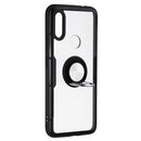 Bakeey Transparent Ring Holder Magnetic Car PC & Carbon Fiber Protective Case For Xiaomi Redmi 7
