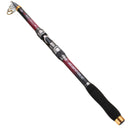 ZANLURE 3.6m Carbon Fiber Telescopic Fishing Rod Spinning Sea Fishing Pole