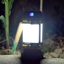IPRee 850LM LED+T6 USB Light 4 Modes HandHeld Emergency Lantern Flashlight Spotlight Outdoor Camping