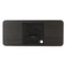 USB Sound Control Wooden Qi Wireless Phone Charger Dock Digital LED Alarm Clock