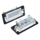 2PCS LED License Number Plate Lights White for VW Audi Seat