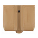 Plastic Belt Double Pistol Magazine Pouch Mag Case Cartridge Clip Holder