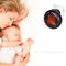 900W Mini Space Fan Heater Portable Plug-in Electric Wall-outlet Furnace Warmer for Office Home