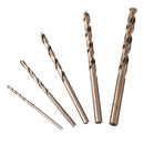 JIMI Upgrade 5Pcs 2-6mm Drill Bits HSS-CO Cobalt Twist Drill Bit For Bosch Dremel Rotary Tool
