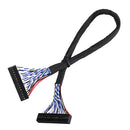 30P to 30P DuPont 36P to 36P 2CH 8-bit 10-bi LVDS Screen Line Adapter Cable 120HZ For LCD Driver Board