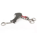 Portable Luis Suarez Bottle Opener Keychain Glass Beer Opener Zinc Alloy Bottle Opener for Bar Gifts