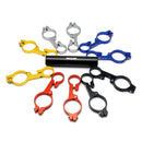 Bicycle Bike Double Handlebar Extension Mount Carbon Fiber Extender Light Holder For Extended 31.8MM