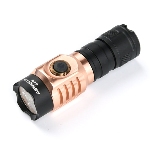 Astrolux S43S Portable EDC 18350 18650 LED Flashlight Tactical Hammer Torch Tent Light Lamp