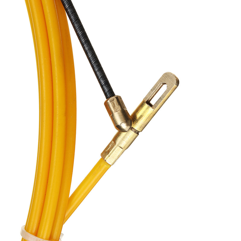 5M/15M/25M 4mm Dia. Fiberglass Cable Puller Fish Tape Reel Conduit Ducting Rodder Pulling Puller