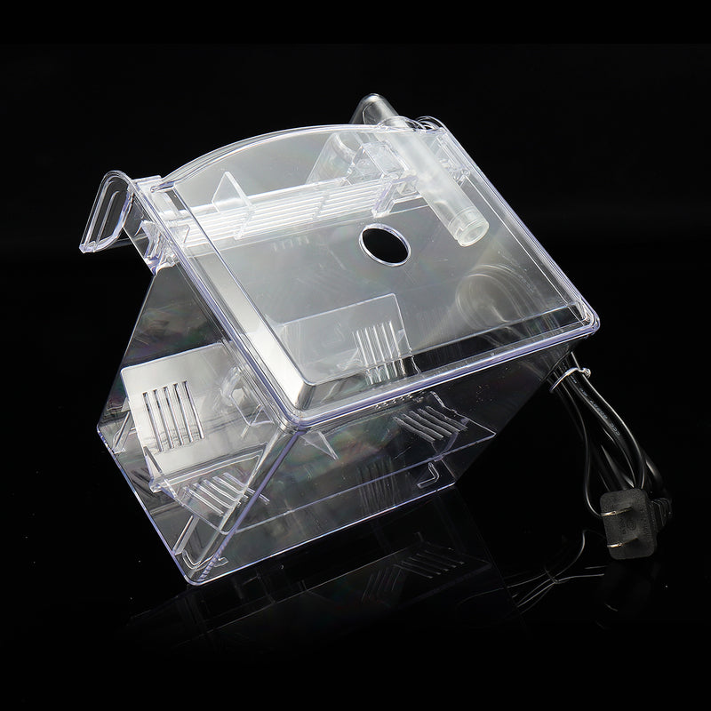Aquarium Transparent House Incubator Box for Isolation Hatchery Cage External Hang-on Breeder