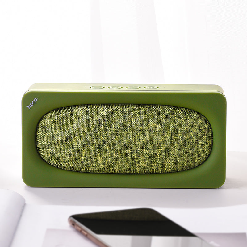 HOCO BS27 bluetooth Speaker Wireless Super Bass Outdoor Loudspeaker With HD Mic Support TF AUX