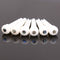 Cattle Bone Guitar Parts Endpin with Abalone Dot Bridge End Pin for Acoustic Guitar