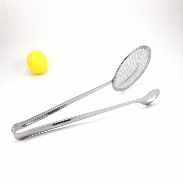 Honana Kitchen Multi-Function Strainers With Clamp Stainless Steel Food Clip Sifter Colanders