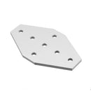 Machifit Aluminum 7 Holes Join Plate Corner Bracket for 2020 V-slot Aluminum Extrusions Profiles CNC Parts