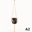 Flower Pot Holder Macrame Plant Hanger Hanging Planter Basket Jute Braided Rope Decorations