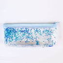 Creative Stationery Pencil Case Korean Transparent Sequins Stationery Box Student Supplies