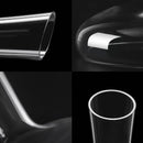 Circle Joy Round Crystal Decanter Bottles Decanter Crystal Glass W-ine Pourer W-ine Carafe Aerator