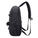 16inch Outdoor USB Skateboard Backpack Waterproof Anti Theft Laptop Bag School Bag Rucksack