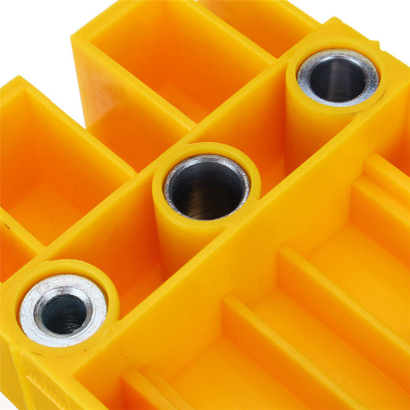 Woodworking Dowel Jig Set Drill Guide with Dirll Bit Pocket Hole Jig