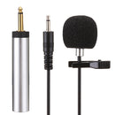ERzhen S318 Lavalier Clip-on Cardioid Capacitance Wired Microphone for Amplifier Mixer