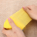 4pcs Yellow Ourdoor Sports Self-adhesive Elastic Gauze Tape Care Bandage
