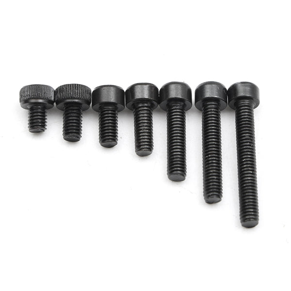 Suleve M3CH5 M3 Carbon Steel Allen Bolt 5-20mm Hex Socket Cap Screw Metric Assortment Kit 120pcs