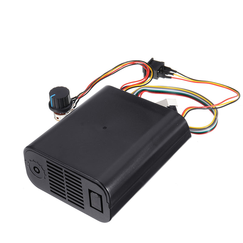 PWM DC Motor Speed Controller Max 60A CW CCW Digital Display 0~100% Adjustable Drive Module Build in FAN