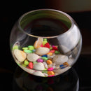 Round Clear Glass Vase Fish Tank Ball Bowl Flower Planter Terrarium Home Decor