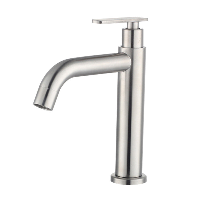 Bathroom Sink Faucet Single Handle Single Hole Solid Brass Lead Free Basin Mixer Tap
