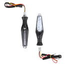 4Pcs Universal 10LED 12V 1W Motorcycle Turn Signal Lights Indicator Amber Blue