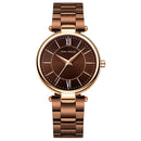 MINI FOCUS MF0189L Fashionable Women Wrist Watch Stainless Steel Waterproof Quartz Watch