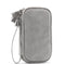 Boona 19cm*11cm Digital Accessories Storage Bag Double Layer 20000mAh Power Bank U Disk Memory Card USB Cable Organizer Travel Bag