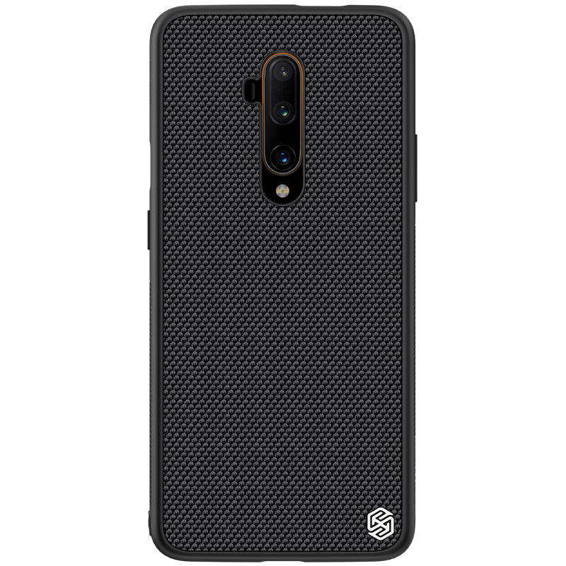 For OnePlus 7T Pro Case NILLKIN Anti-fingerprint Anti-slip Nylon Synthetic Fiber Textured Protective Case